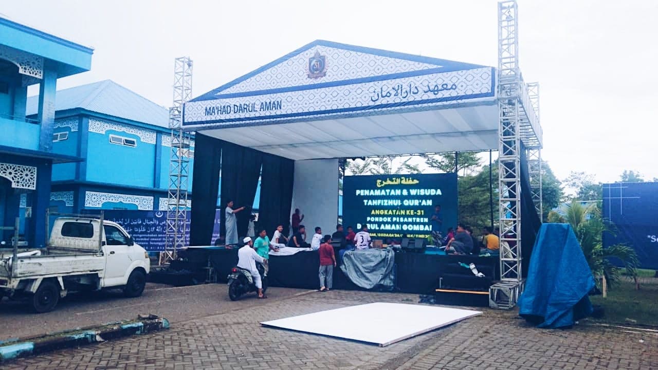 Sewa Panggung Rigging 8 x 10 m Makassar