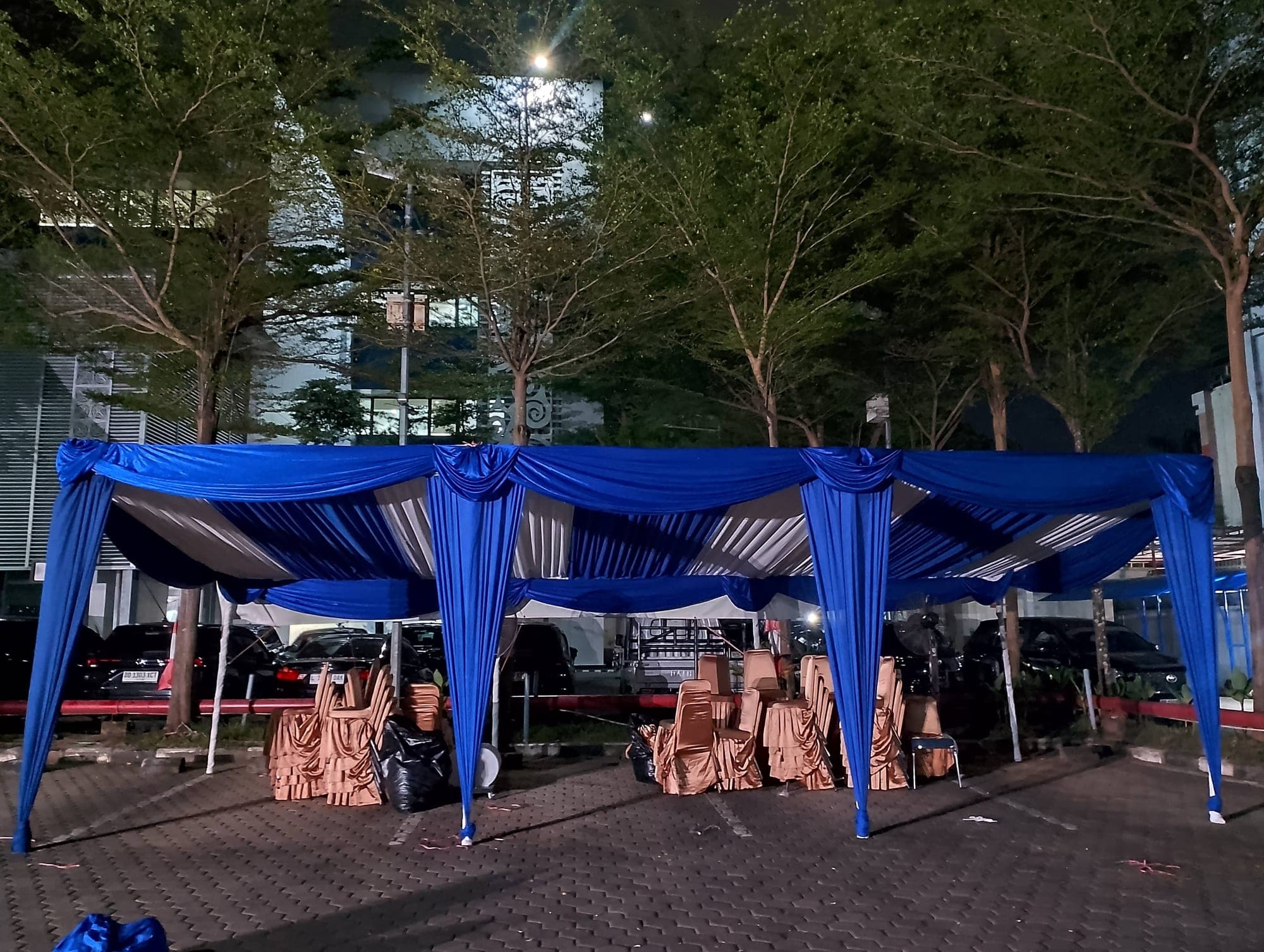 Sewa Tenda Kotak 3 x 4 m Dekorasi Makassar