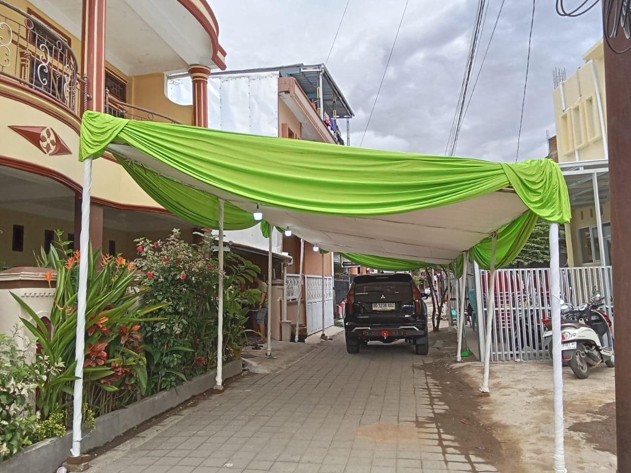 Sewa Tenda Kotak 3 x 4 m Standar Makassar